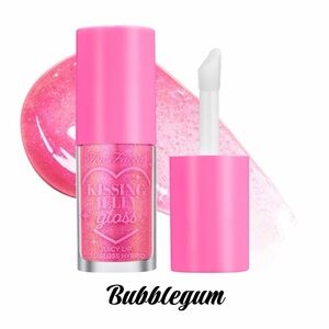 $22 Retail NWOB Too Faced Kissing Jelly Gloss - Bubblegum Pink